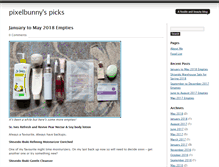 Tablet Screenshot of pixelbunny.net
